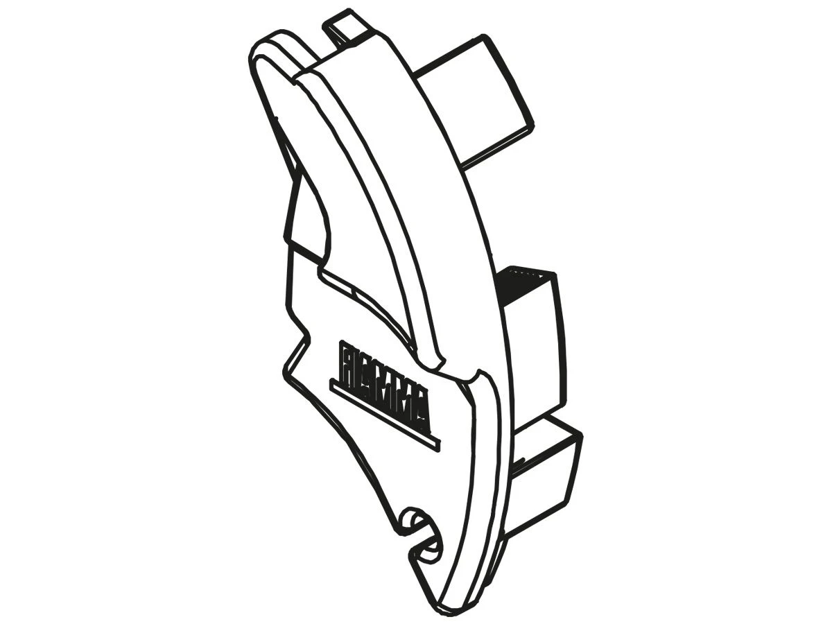 Fiamma Eindkap Voorlijst Links F65S 1 Fiamma Eindkap Voorlijst Links F65S