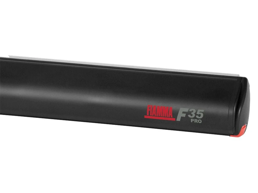 Fiamma F35 Pro Deep Black Cassetteluifel 1 Fiamma F35 Pro Deep Black Cassetteluifel