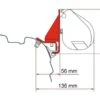 Fiamma F35 Adapter Combi Rail Bracket