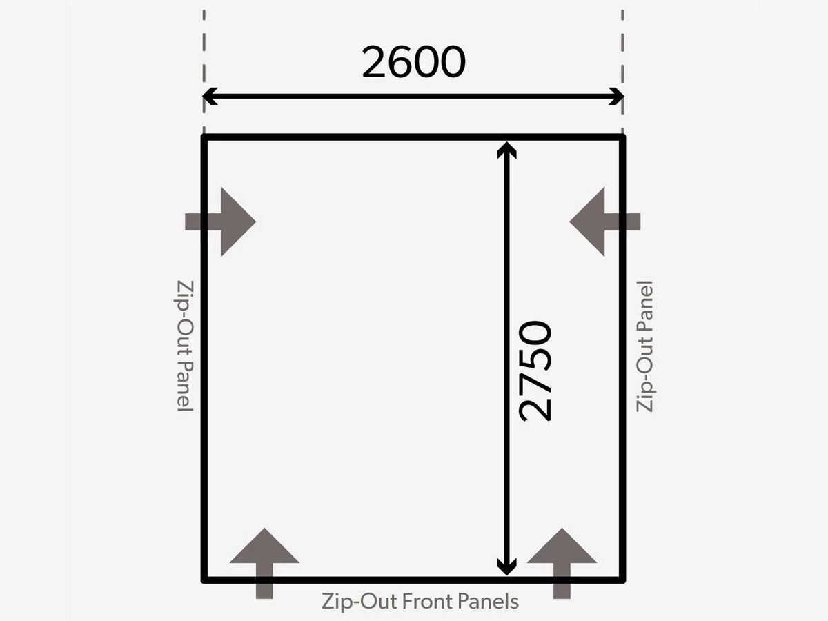 Dometic Club Air Pro 260 M Voortent 10 Dometic Club Air Pro 260 M Voortent - Afbeelding 10