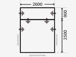 Dometic Rally Air Pro 260 Drive-Away Campertent 14 Dometic Rally Air Pro 260 Drive-Away Campertent -Buitenkampeer Winkel kampa dometic plattegrond rally 260 drive away 2021 ecommerce 56df