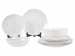 Kampa Natural Stone 12-delig Serviesset