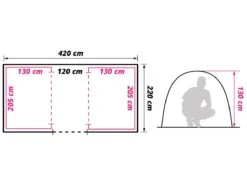 Obelink Napels 4 Poly Tunneltent -Buitenkampeer Winkel obelink napels 4 tc floor plan ecommerce acf1 1